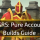 OSRS Pure Account Builds Guide