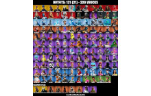 UNIQUE - Ragnarok (Stage 5), OG STW [131 Skins, 320 Vbucks, 112 Axes, 139 Emotes, 104 Gliders and MORE!]