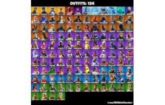 UNIQUE -  The Reaper, OG STW [124 Skins, 72 Axes, 117 Emotes, 82 Gliders and MORE!]