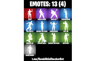UNIQUE - Rogue Spider,  [11 Skins, 150 Vbucks, 12 Axes, 13 Emotes, 11 Gliders and MORE!]