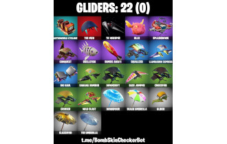 UNIQUE - Midas (Fully Golden),  Drift  [16 Skins, 150 Vbucks, 17 Axes, 27 Emotes, 22 Gliders and MORE!]
