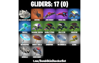 UNIQUE -  Wilde, Polar Peely [13 Skins, 1350 Vbucks, 22 Axes, 17 Emotes, 17 Gliders and MORE!]