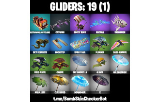 UNIQUE - Hybrid, Luxe [8 Skins, 1400 Vbucks, 12 Axes, 21 Emotes, 19 Gliders and MORE!]