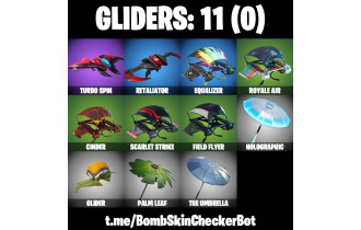 UNIQUE - Sentinel, Rox [6 Skins, 5 Axes, 11 Emotes, 11 Gliders and MORE!]