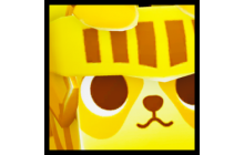 Huge Knight Beagle (Golden) [Pet Simulator 99 Pet]