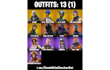 UNIQUE - The Reaper, Take The L [13 Skins, 7 Axes, 15 Emotes, 11 Gliders and MORE!]