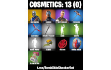 UNIQUE - Blue Squire,  [3 Skins, 3 Axes, 3 Emotes, 4 Gliders and MORE!]