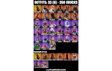 UNIQUE - Take The L,  [33 Skins, 250 Vbucks, 33 Axes, 54 Emotes, 43 Gliders and MORE!]
