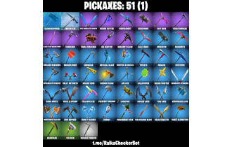 UNIQUE - Calamity, Valor [63 Skins, 900 Vbucks, 51 Axes, 65 Emotes, 59 Gliders and MORE!]