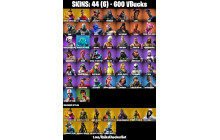 UNIQUE - Fishstick (World Cup), Prodigy , [44 Skins, 600 Vbucks, 30 Axes, 47 Emotes, 43 Gliders and MORE!]