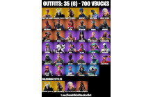 UNIQUE - OG STW , Omega [35 Skins, 700 Vbucks, 34 Axes, 44 Emotes, 45 Gliders and MORE!]