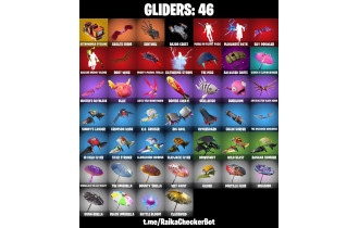 UNIQUE -  Gold Midas, Gear Specialist Maya  [35 Skins, 650 Vbucks, 49 Axes, 52 Emotes, 46 Gliders and MORE!]