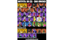 UNIQUE - Midas (Fully Golden) , Tilted Teknique  [30 Skins, 300 Vbucks, 27 Axes, 39 Emotes, 36 Gliders and MORE!]