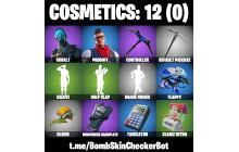 UNIQUE - CObalt,  Prodigy  [2 Skins,  2 Axes, 3 Emotes, 2 Gliders and MORE!]
