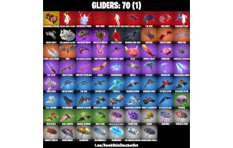 UNIQUE - Spiderman (Gilded Reality), Midas (Fully Golden) [70 Skins, 200 Vbucks, 81 Axes, 54 Emotes, 70 Gliders and MORE!]