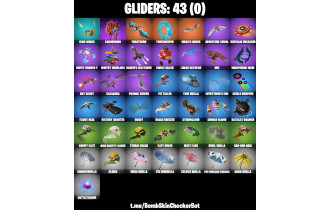 UNIQUE -  Kado Thorne ,  Era  [29 Skins, 1400 Vbucks, 39 Axes, 29 Emotes, 43 Gliders and MORE!]