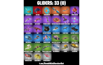 UNIQUE - Peter Griffin ,  Kado Thorne  [32 Skins, 600 Vbucks, 33 Axes, 34 Emotes,  33 Gliders and MORE!]