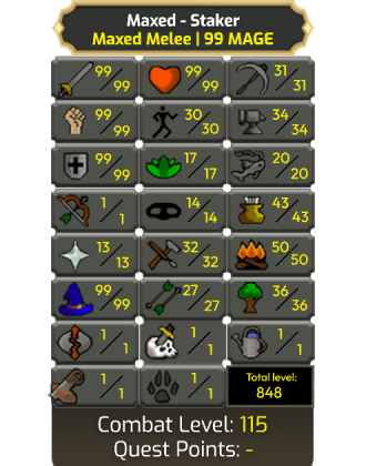 Maxed - Staker