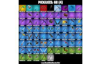 UNIQUE - OG STW, Merry Minty Axe [75 Skins, 25 Vbucks, 68 Axes, 71 Emotes, 71 Gliders and MORE!]