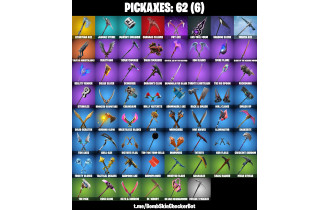 UNIQUE - OG STW, Leviathan Axe [80 Skins, 350 Vbucks, 62 Axes, 79 Emotes, 66 Gliders and MORE!]