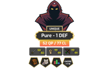 UNIQUE - Pure - 1 DEF | TTL: 978 | CL: 77 | QP: 52 [50 ATT | 99 STR | 99 RAN | 99 MAGE + MORE!]