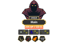 UNIQUE - Main | TTL: 1388 | CL: 123 | QP: 205 [Piety, Ava's, Lunar Set, Fire Cape, Dragon Defender, B Gloves, + MORE!]