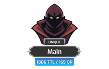 Main | TTL: 1806 | CL: 117 | QP: 169 [Total XP: 69M + MORE!]