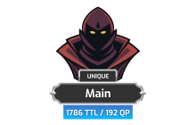 Main | TTL: 1786 | CL: 123 | QP: 192 [83M XP + MORE!]