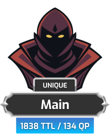 Main | TTL: 1838 | CL: 108 | QP: 134 [58M XP + MORE!]