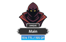 Main | TTL: 1514 | CL: 105 | QP: 155 [48M XP + MORE!]