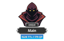 Main | TTL: 1628 | CL: 110 | QP: 179 [45M XP + MORE!]