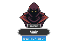 Main | TTL: 1693 | CL: 115 | QP: 188 [56M XP + MORE!]