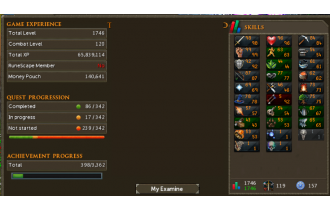 Main | TTL: 1746 | CL: 120 | QP: 157 [65M XP + MORE!]