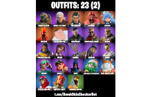 UNIQUE - Inferno, Nezumi [23 Skins, 24 Axes, 27 Emotes, 25 Gliders and MORE!]