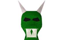 Green Halloween Mask [RS3 Rare]