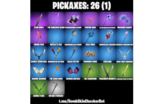 UNIQUE - Valeria, Peter Griffin [25 Skins, 26 Axes, 18 Emotes, 30 Gliders and MORE!]