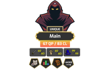 Main | Starter | TTL: 668 | CL: 83 | QP: 67 [Pets + MORE!]