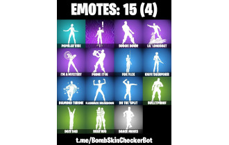 UNIQUE - Spectra Knight, Valeria [21 Skins, 20 Axes, 15 Emotes, 14 Gliders and MORE!]
