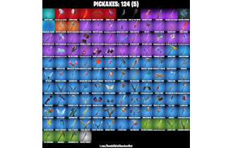 UNIQUE -  Neo Versa, Blue Team Leader [125 Skins, 124 Axes, 105 Emotes, 128 Gliders and MORE!]