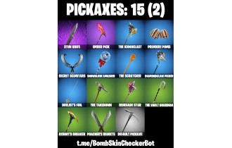 UNIQUE - Peter Griffin, Valeria [15 Skins, 15 Axes, 14 Emotes, 11 Gliders and MORE!]