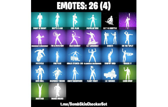 UNIQUE - Peter Griffin, Valeria [24 Skins, 26 Axes, 26 Emotes, Gliders 27 and MORE!]