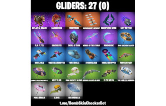 UNIQUE - Championship Aura, Mizuki  [21 Skins, 28 Axes, 25 Emotes, 27 Gliders and MORE!]