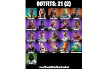 UNIQUE - Kado Thorne, Spectra Knight  [21 Skins, 20 Axes, 23 Emotes, 22 Gliders and MORE!]