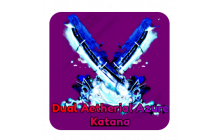Dual Aetherial Azure Katana [Blade Ball]