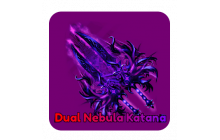 Dual Nebula Katana [Blade Ball]