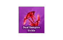 Dual Vampire Sickle [Blade Ball]