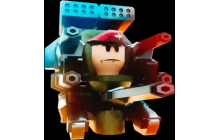 Camo Toilet [Toilet Tower Defense Item]