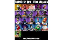 UNIQUE - Valeria, Peter Griffin [21 Skins, 900 Vbucks, 21 Axes, 24 Emotes, 30 Gliders and MORE!]