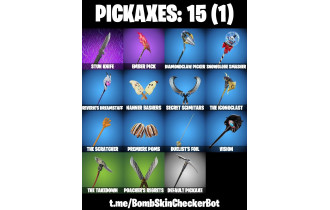 UNIQUE - Valeria, Peter Griffin [14 Skins, 15 Axes, 10 Emotes, 14 Gliders and MORE!]