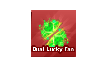 Dual Lucky Fan [Blade Ball]